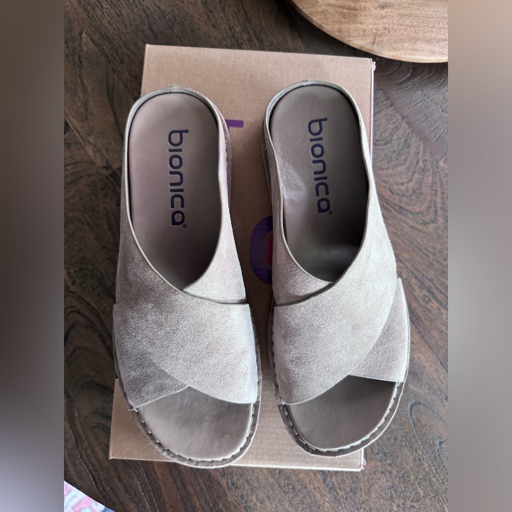 Bionica Suede Sandals